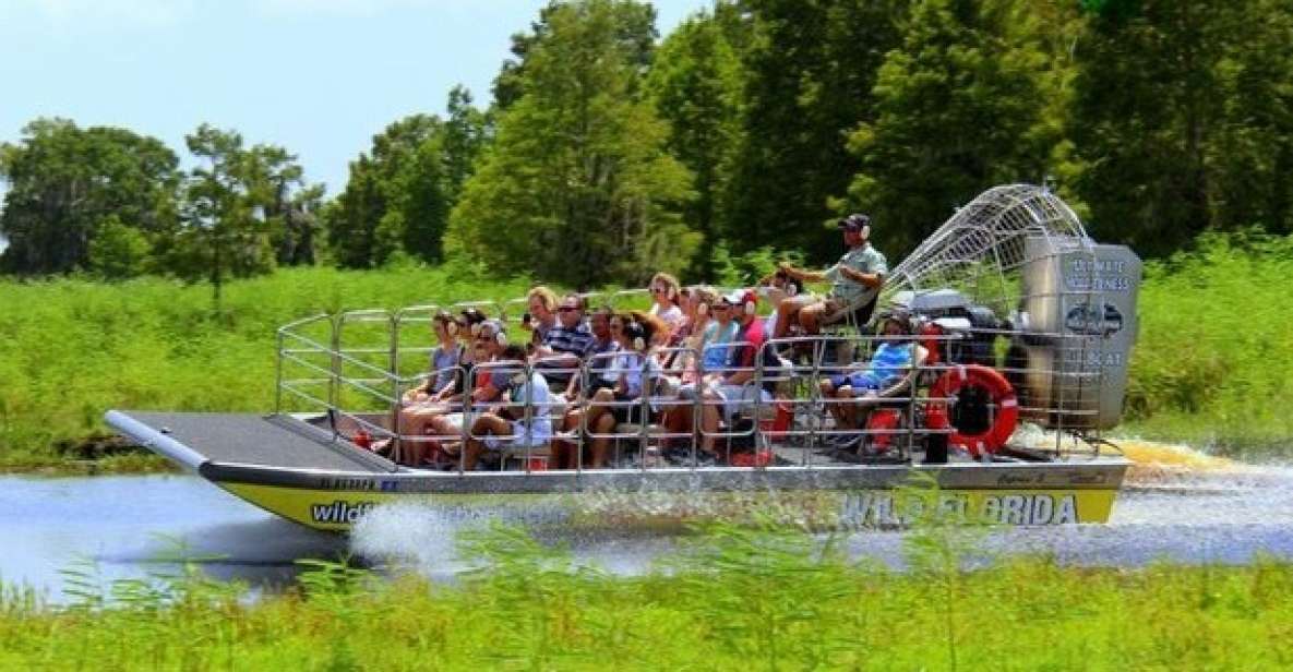 Orlando: Airboat Safari With Transportation - Nearby Airboat Farms