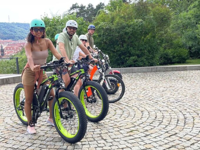 Prague Viewpoints: ✅ Guided Electric Fat Bike Tour - Discovering Petrin Hill and Vltava River