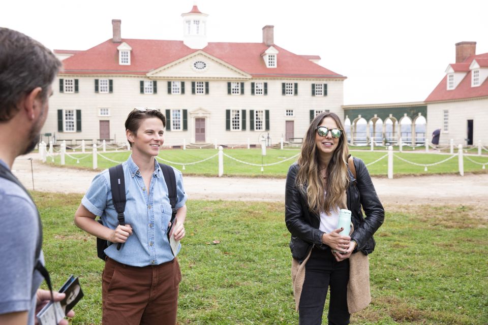 Washington Dc: Mt. Vernon Day Trip With River Cruise - Lunch and Insights Into Enslaved Persons