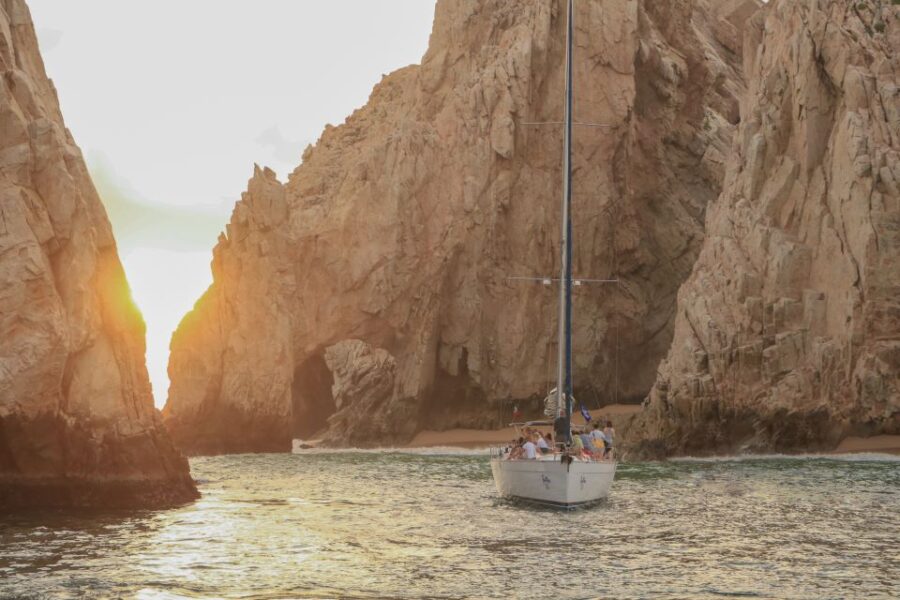 Cabo Luxury Sunset Sailing Adventure With Open Bar