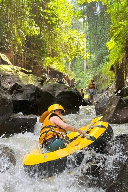 Bali River Tubing Adventure With Waterfall and Canyon - Key Points