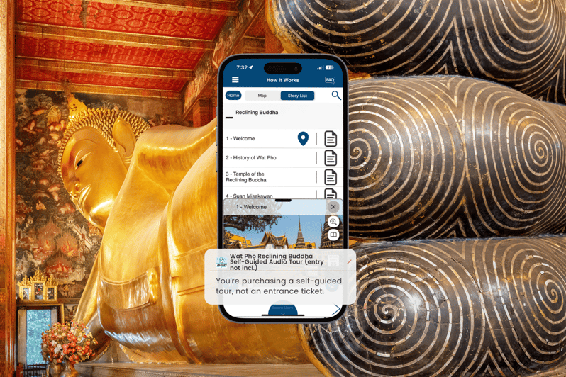 Bangkok: Reclining Buddha (Wat Pho) Self-Guided Audio Tour - Tour Overview