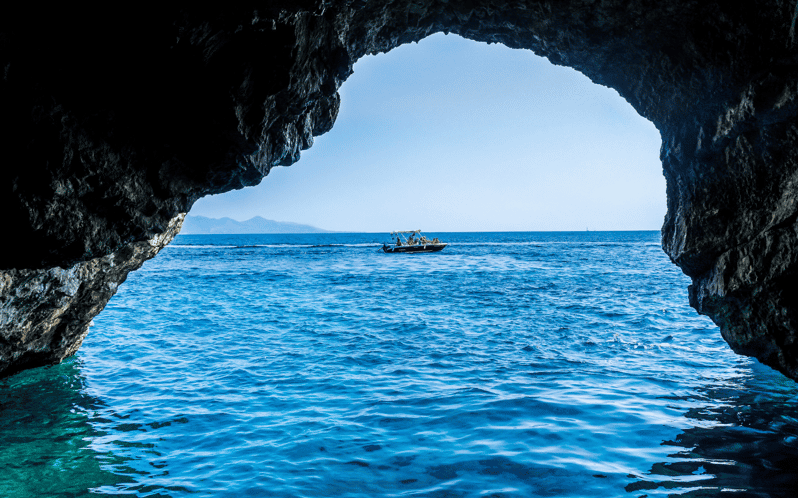 Blue Cave With Snorkeling and Swimming Speed Boat Tour
