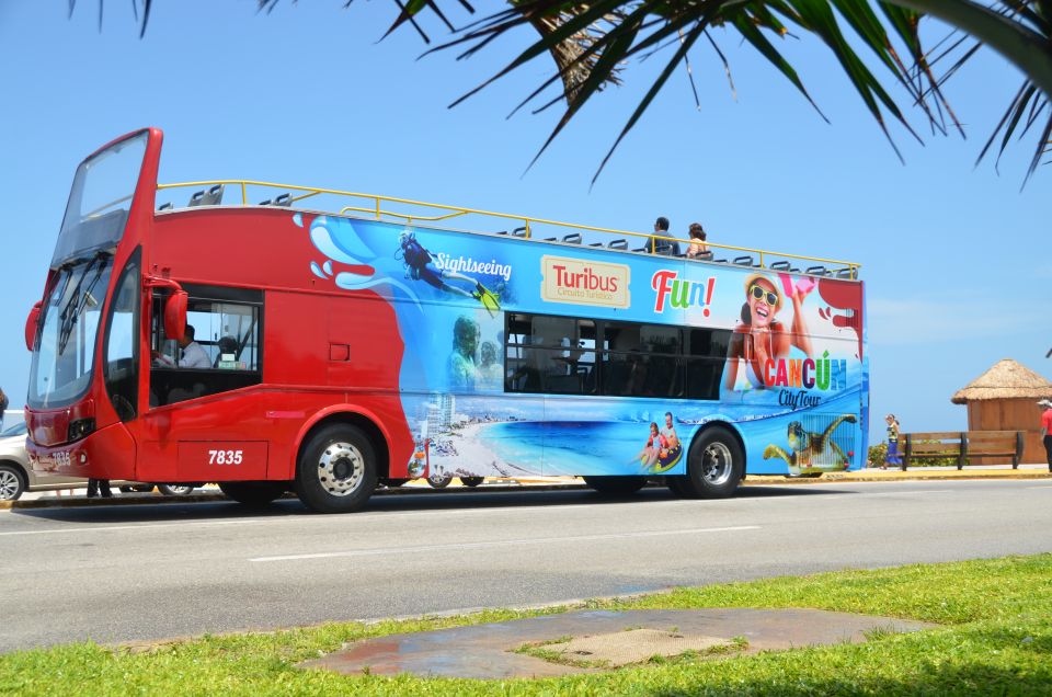 Cancun: Hop-On-Hop-Off Sightseeing Bus Tour - Key Points