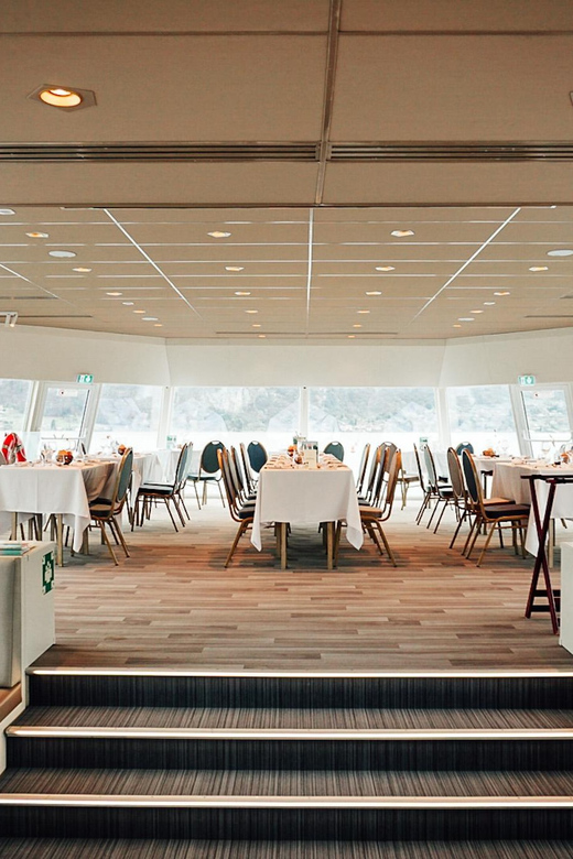 Cruise Diner, Emerald Menu (Vegetarian), Lake Annecy