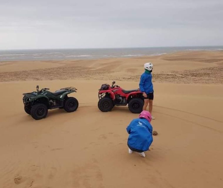 Essaouira: 2 Hours Quad Bike Tour and 1 Hour Camel Ride