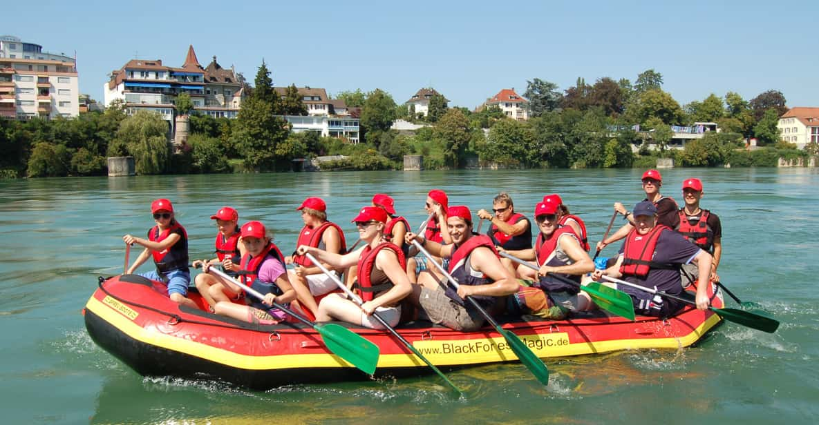 Freiburg and Basel: Rafting Tour on the River Rhine - Key Points