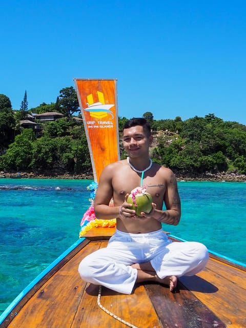 From Phi Phi: Full Day Longtail Tour Maya Bay & Snorkeling