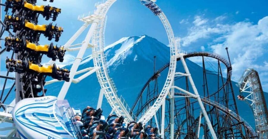 Fuji-Q Highland Amusement Park:Private Day Tour by Alphard