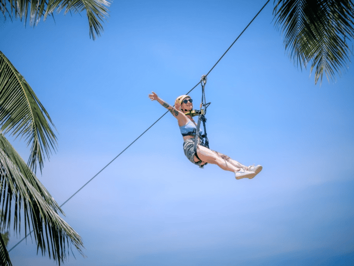 Koh Samui: Samui Zipline Adventure and Hotel Pick up Service