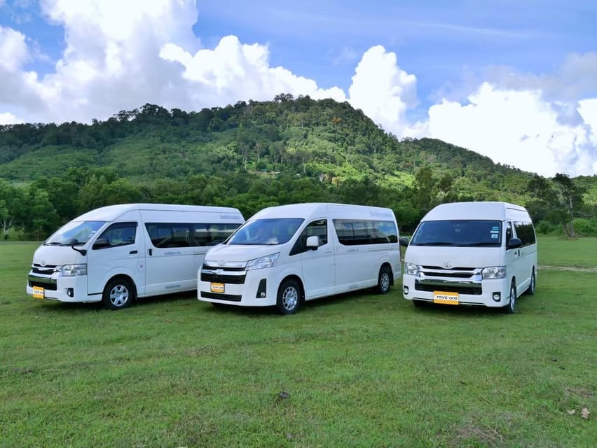 Krabi Airport to Krabi Hotel Pick up & Drop - Private Van - Service Details