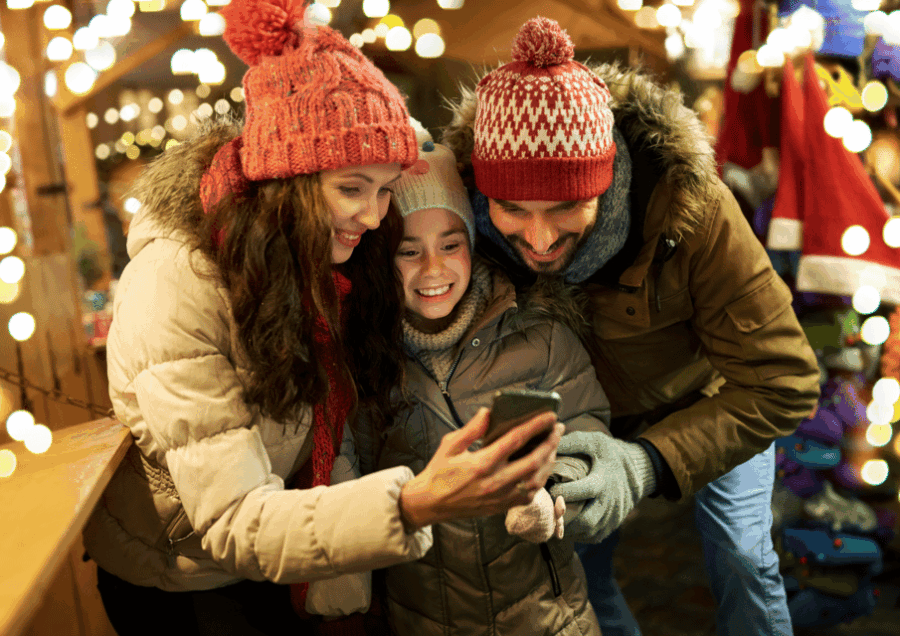 Luxembourg : Christmas Market Smartphone Game