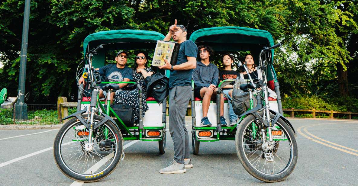 NYC: Central Park Celebrity Homes & Film Spots Pedicab Tour - Key Points