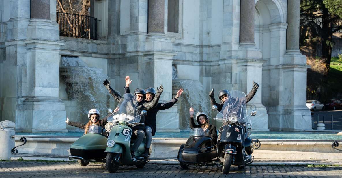 Rome: Day and Night Private Vespa Tour With Hotel Pickup - Key Points