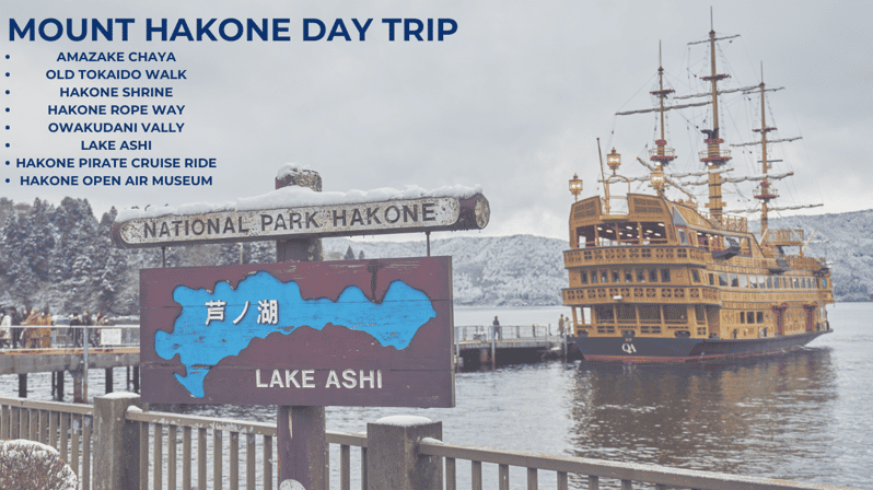 Tokyo: a Full Day Trip of Mount Hakone Including Travel Pass
