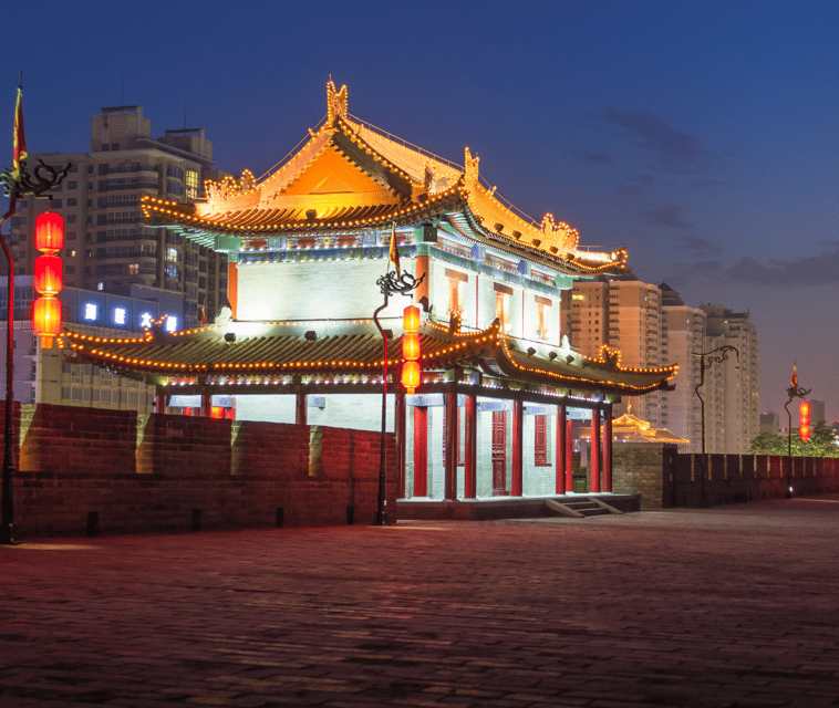 Xian: City Wall Electronic Ticket With E-Guide
