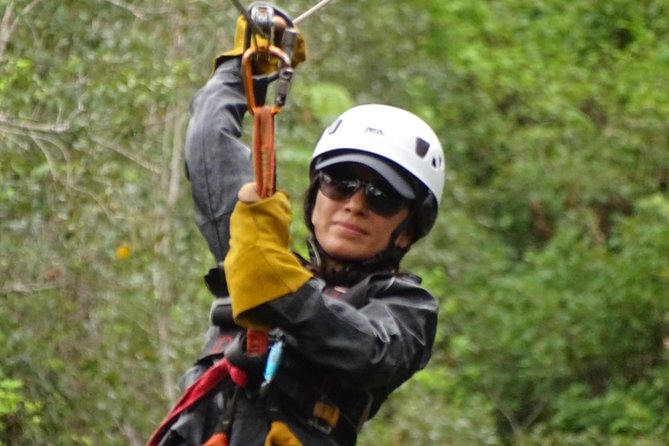 12-Cable Zipline Canopy Tour Over Waterfalls