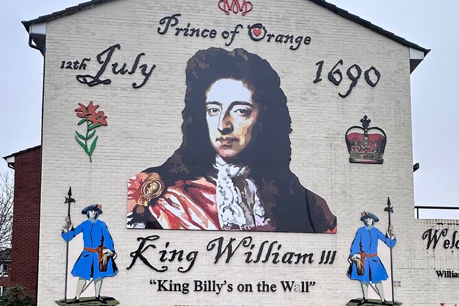 2hours Republican & Loyalist Mural Black Taxi Tour From Belfast