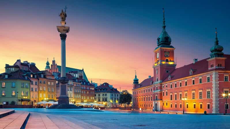 4 Hour: Old Town, Royal Castle, Palace of Culture & Science