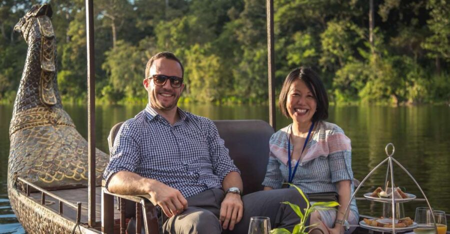 Angkor Bike Tour & Gondola Sunset Boat W/ Drinks & Snack