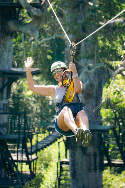 Angkor Zipline and Temple Tour With Sunset