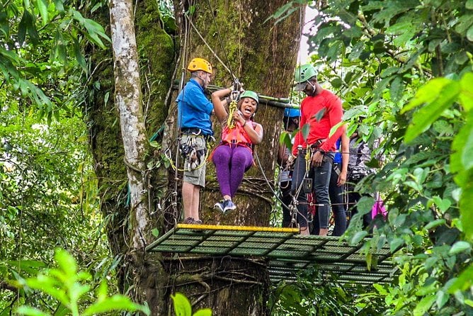 Arenal ATV and Zipline Adventure Tour - Ziplining Experience