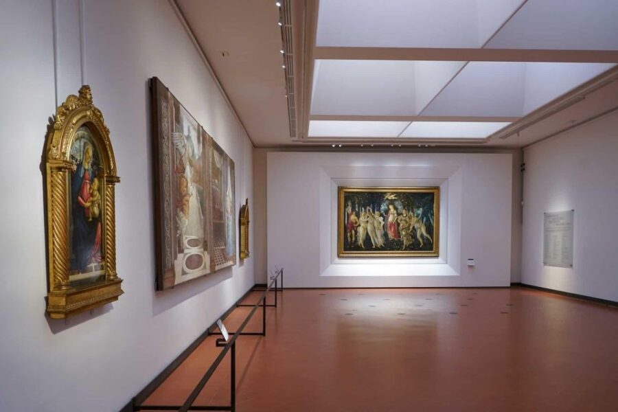 Art & History at Uffizi: Medici Influence & Terrace Views