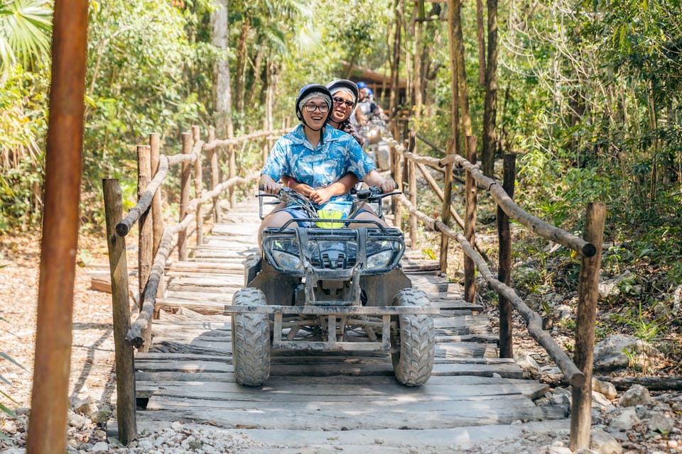 ATV Jungle Tour In Cancun With Round Transportation