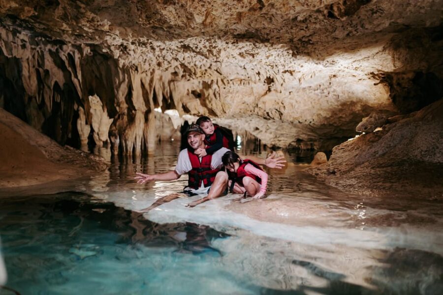 Balam Zipline Reservation, Cenote Snorkeling, and Rappel.