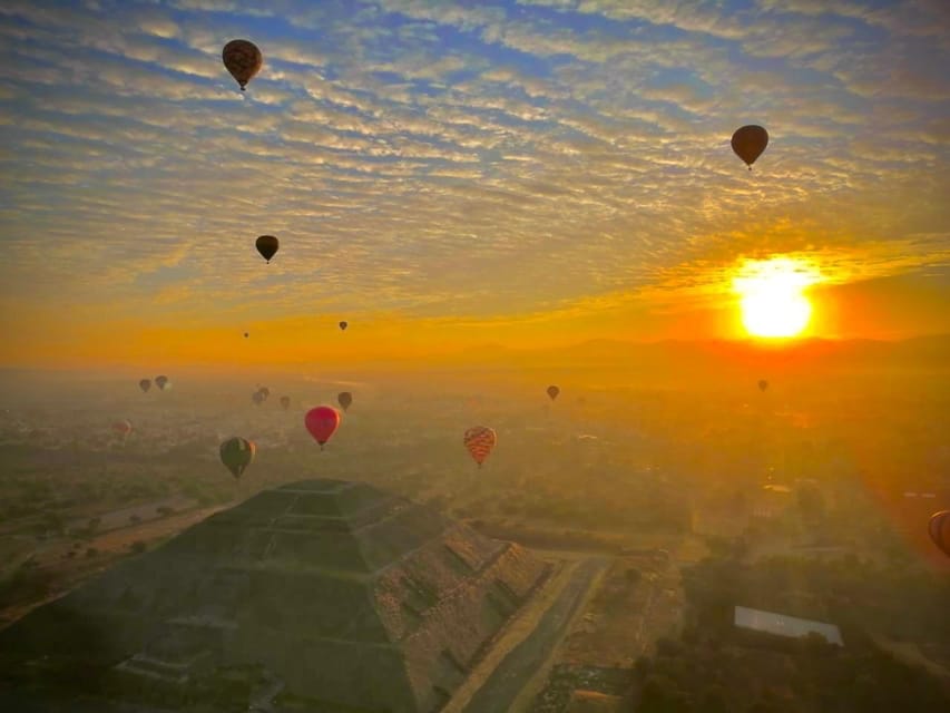 Balloon Flight With Mexico City Transportation & Breakfast