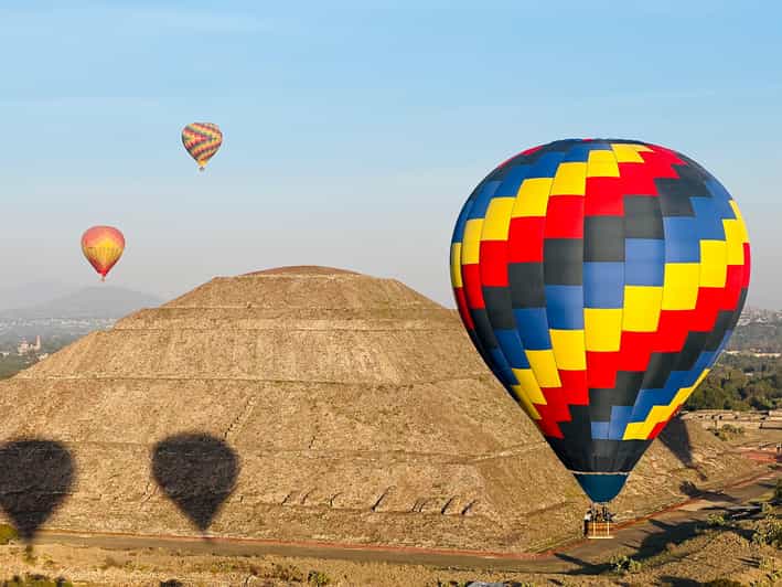 Balloonflight and Teotihuacantour W/Breakfast Frommexicocity