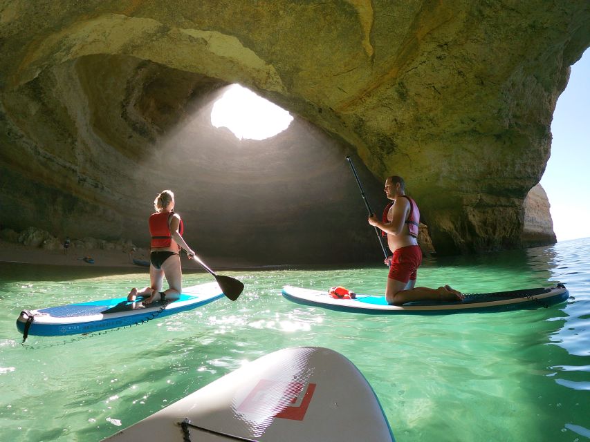 Benagil: Benagil Cave Stand Up PaddleBoard Tour at Sunrise - Tour Overview