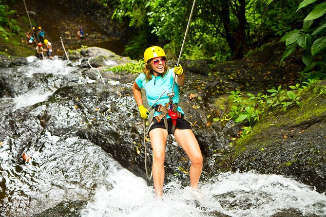 Best Waterfall Rappelling+ Zipline+Tractor Jungle Tour and Rainforest Horseback