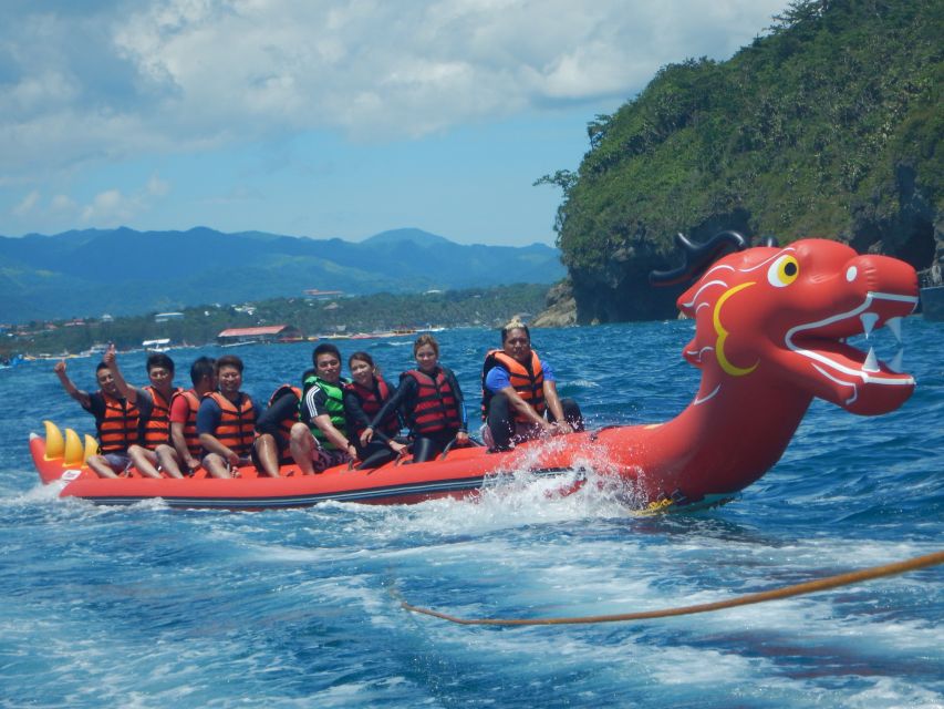 Boracay: Inflatable Banana or Dragon Boat Ride