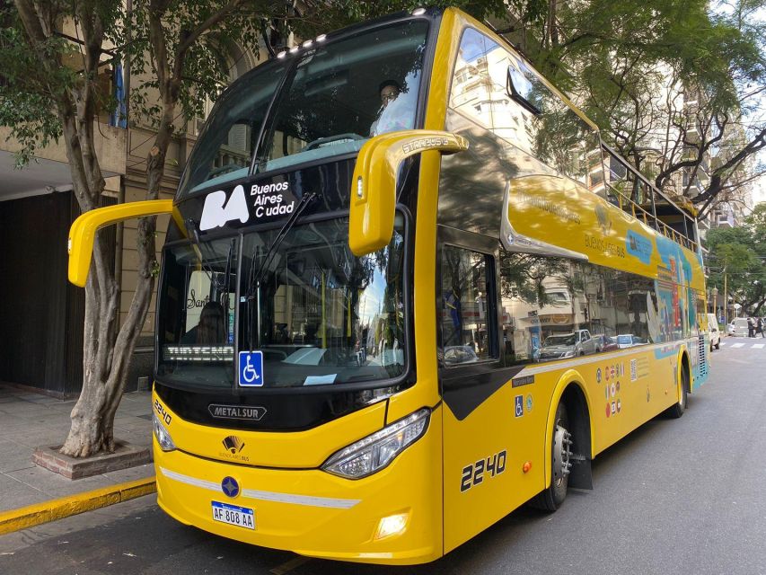 Buenos Aires: Hop-On Hop-Off Bus Ticket With Audio Guide - Overview and Pricing