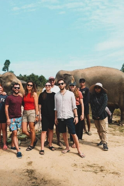Cambodia Elephant Sanctuary and Banteay Srey Temple Tour