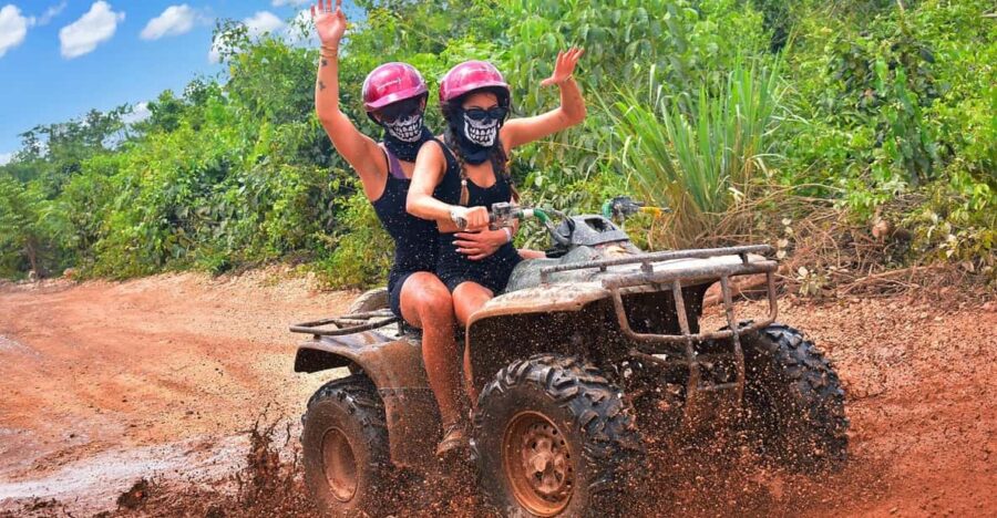 Cancun: ATV Wild Pass With Ziplines, Cenote & Hotel Pickup