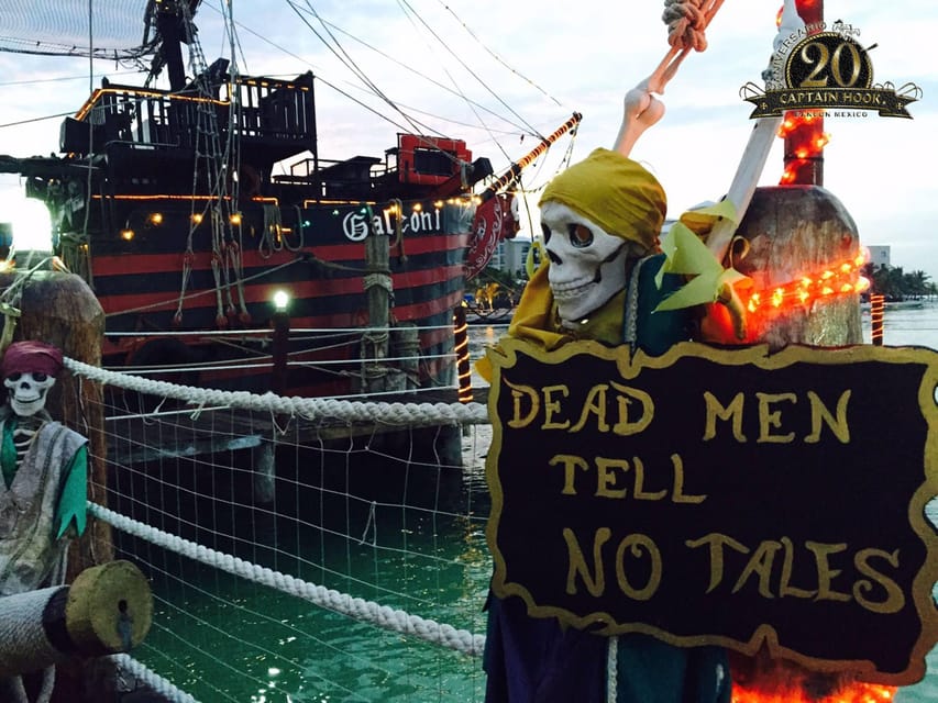 Cancun Pirate Adventure: Captain Hook's Dinner Cruise