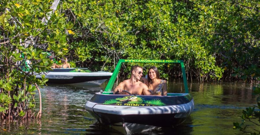 Cancun: Self-Guided Nichupte Lagoon Speedboat Tour - Tour Overview