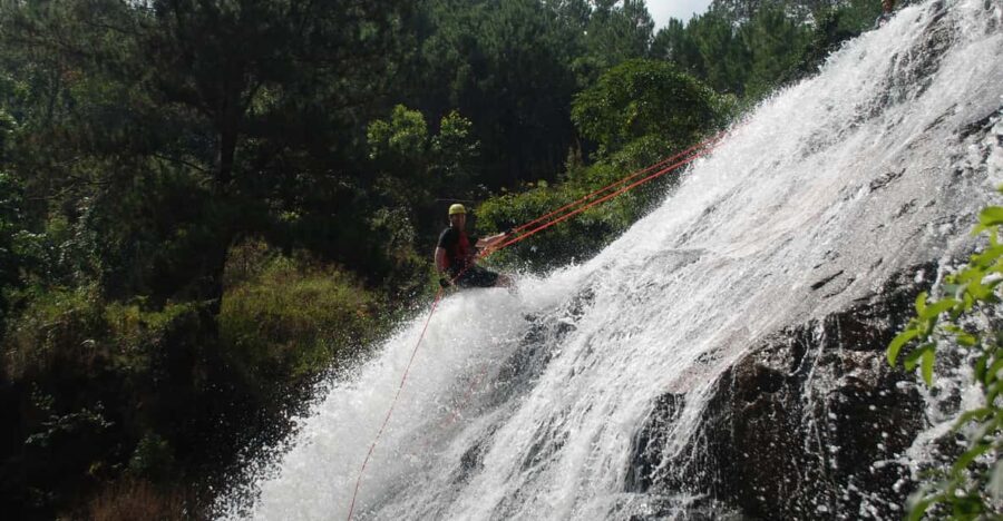 Canyoning Dalat Full Option With Lunch And Hot Chocolate