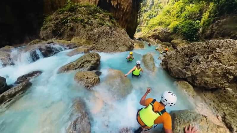 Cebu Combo:Pescador Island Hopping & Canyoneering With Lunch