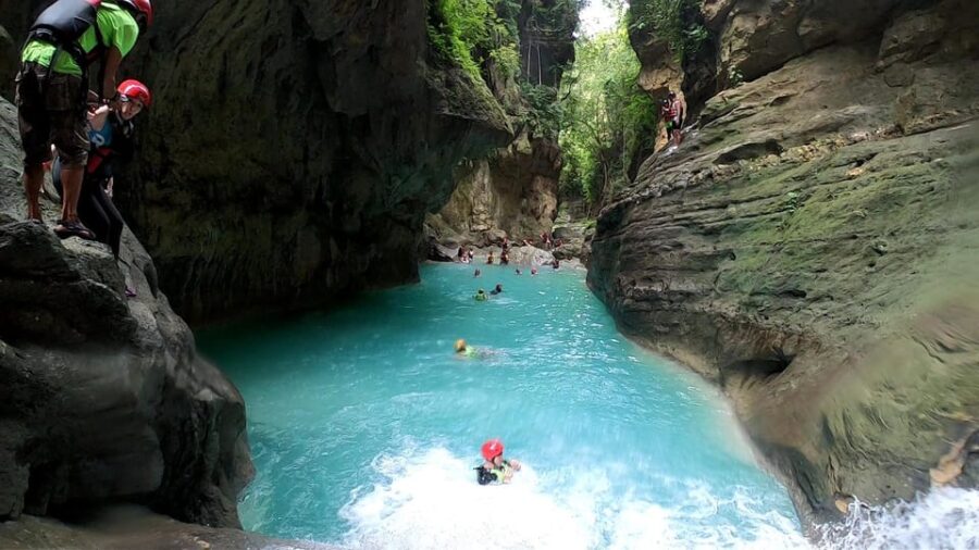Cebu Moalboal Adventure Combo: Snorkel & Canyoneering +Lunch