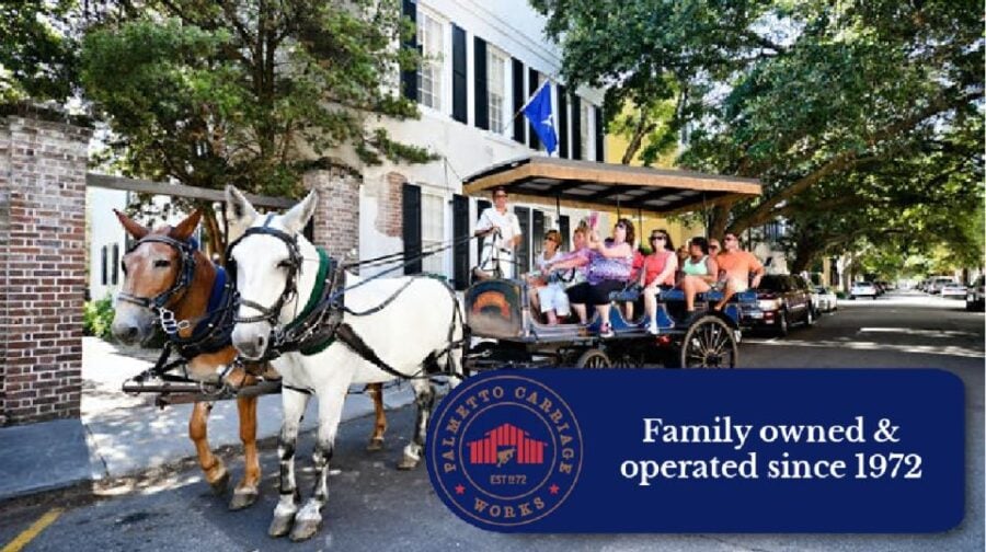 Charleston: Downtown Evening Haunted History Carriage Tour