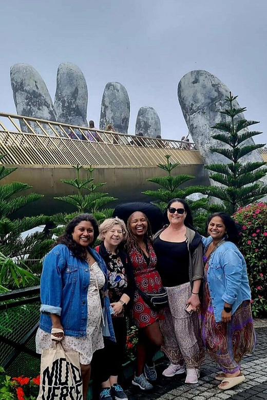 Da Nang: Golden Bridge by Private Car or Bus & Pickup