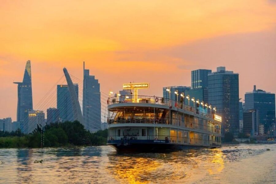 Dinner on Cruise Along Saigon River and Sightseeing
