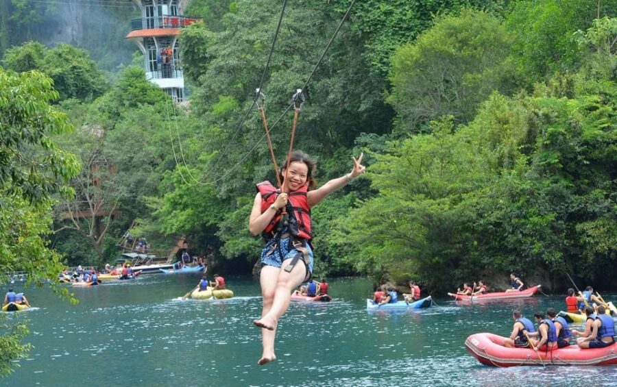Dong Hoi/Phong Nha : Paradise Cave and Dark Cave Adventure