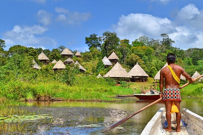 Embera Indian Village Meeting Locals and Learning Their Culture