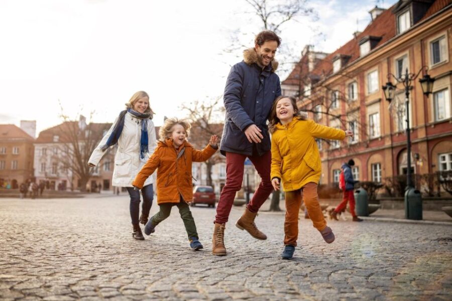 Family Tour of Warsaw Old Town With Fun Activities for Kids