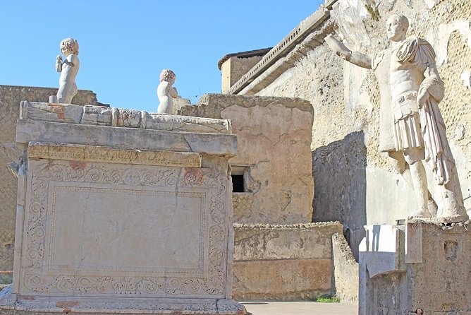 Fast Access Exclusive Private Ancient Pompeii Herculaneum & Oplontis Guided Tour