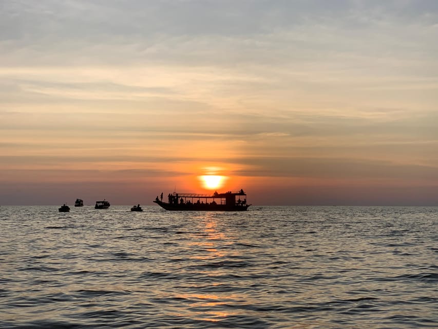 Floating Village Sunset Boat Ride Tour and Market Visit
